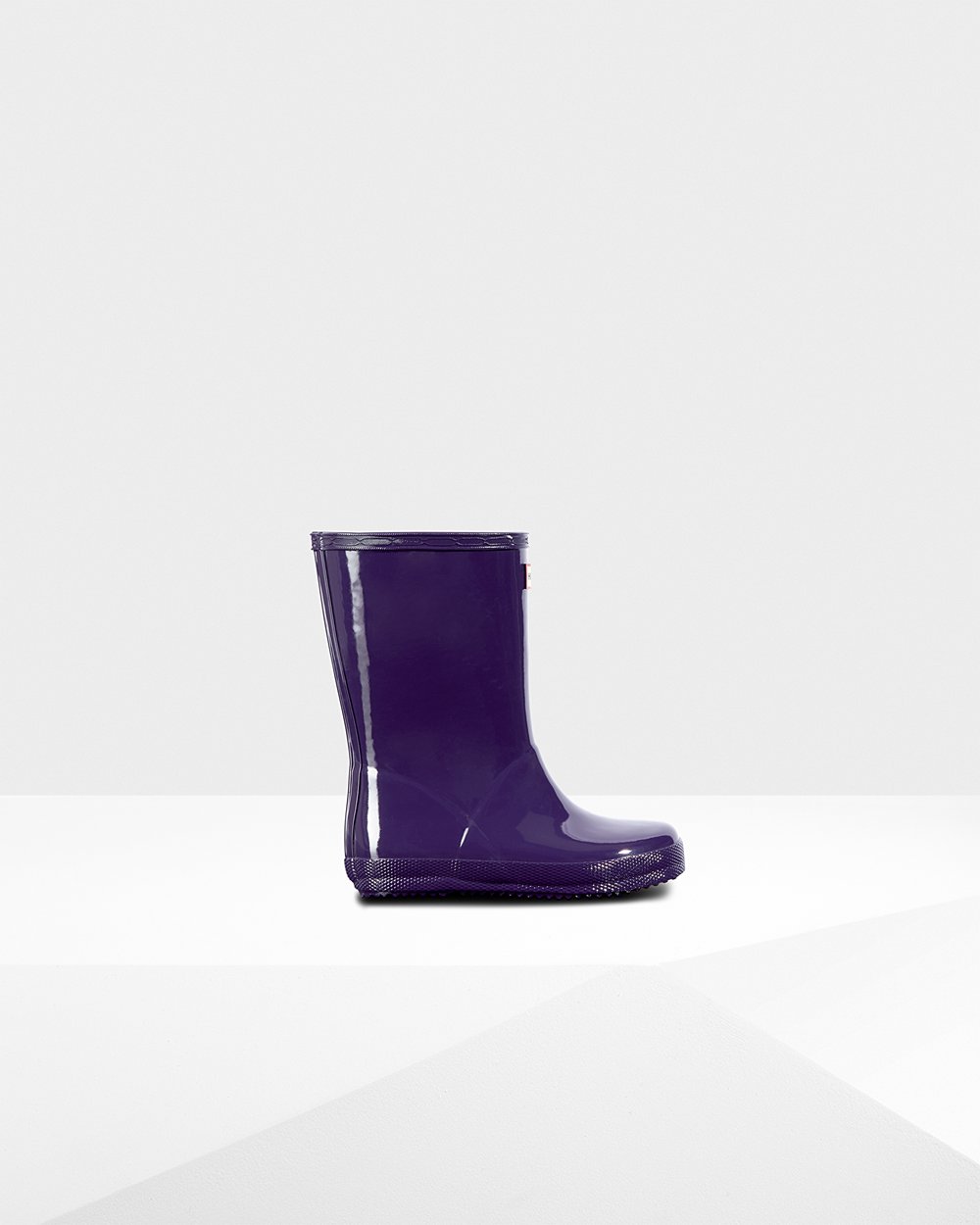 Botas De Agua Original First Classic Gloss Hunter Niños - Azules Morados - 708926IKL